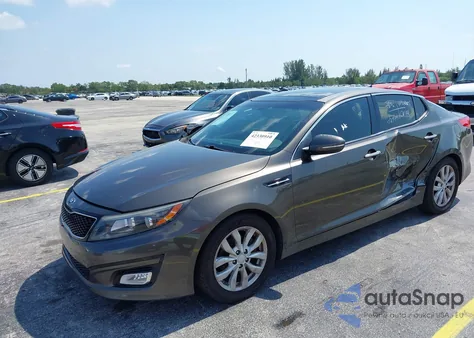 2015 Kia Optima Ex from USA, damaged, VIN 5XXGN4A74FG381359